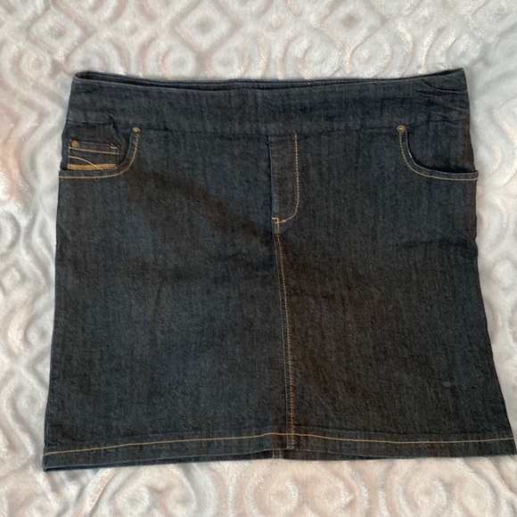 Reitmans Jeans Demin Skort Plus 14 - Picture 1 of 6